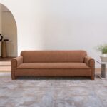 Leo Sofa Light Brown OA-1076-21 OA 1076 21 12