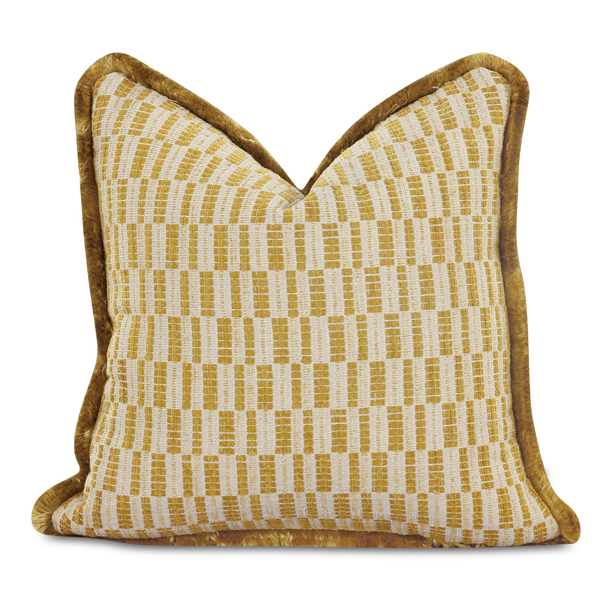 Leone Cushion Chartreuse 2 Leone Cushion Chartreuse - Image 2