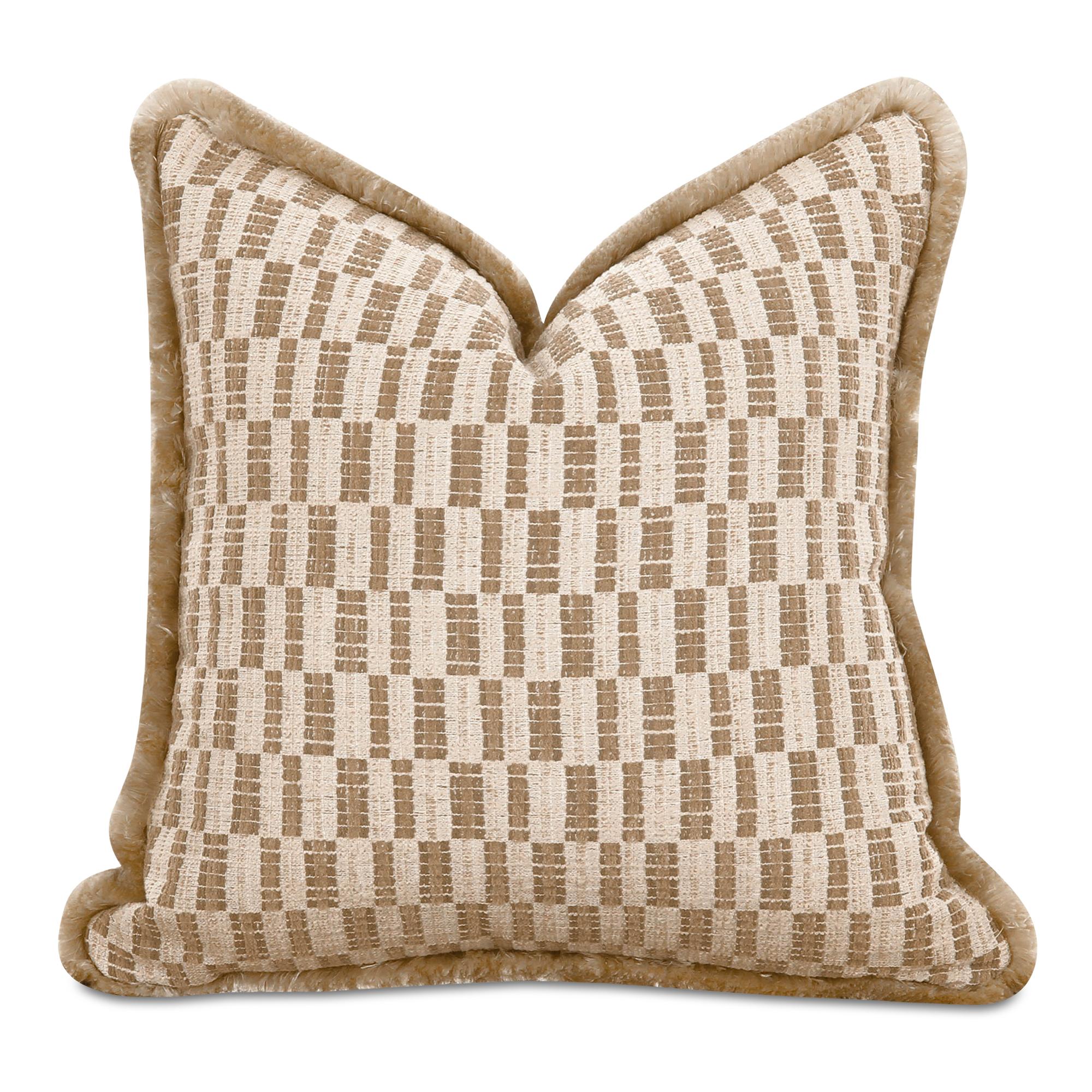 Leone Cushion Taupe 2 Leone Cushion Taupe - Image 2