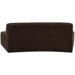 Naomi Convex Sofa Dark Brown OA-1093-20 OA 1093 20 Naomi back shadsilo