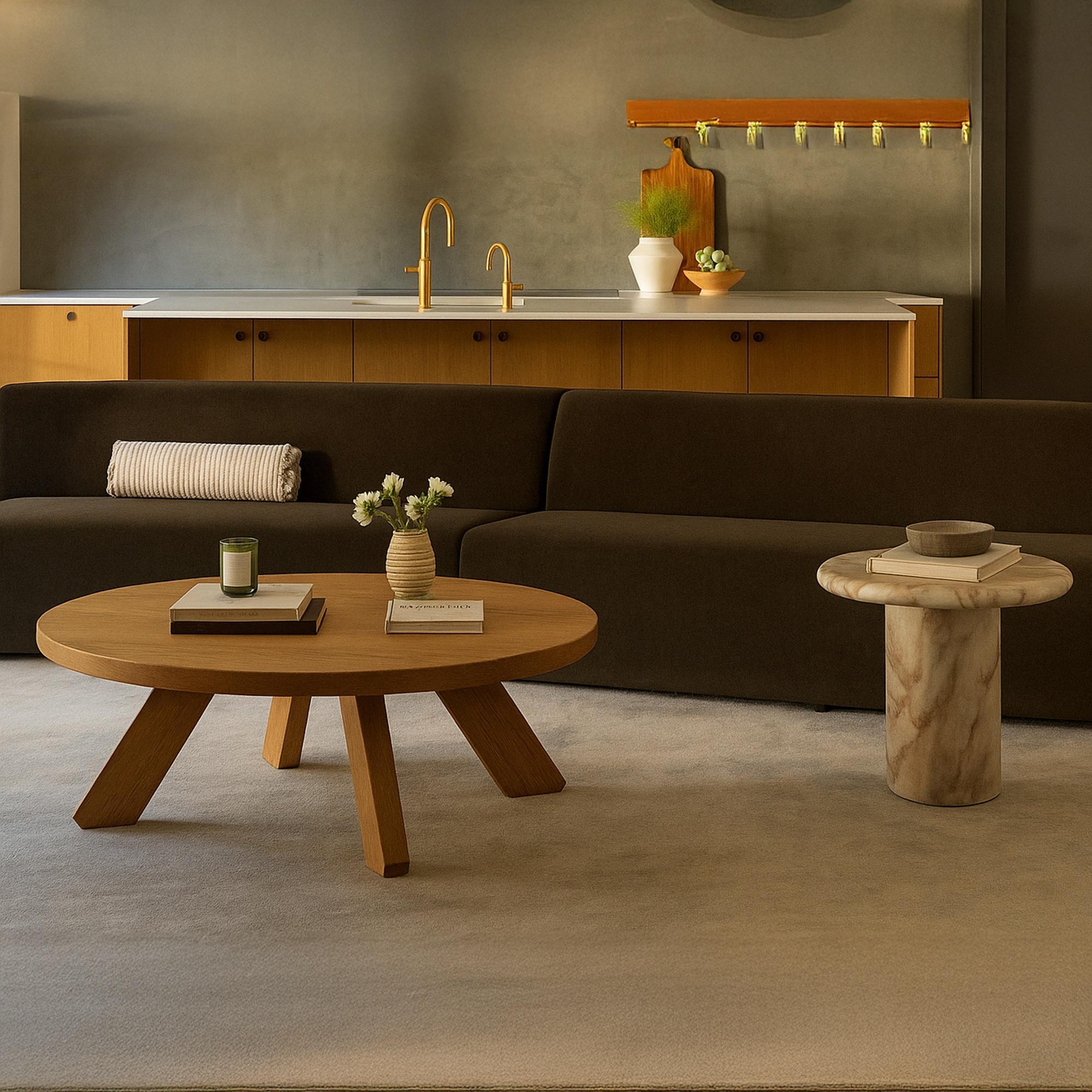 Naomi 3 Piece Wave Modular Sectional Dark Brown 7 Naomi 3 Piece Wave Modular Sectional Dark Brown - Image 7