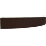 Naomi 3 Piece Concave Modular Sectional Dark Brown OA-1098-20 OA 1098 20 Naomi diagR back shadsilo