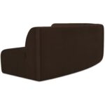 Naomi 3 Piece Concave Modular Sectional Dark Brown OA-1098-20 OA 1098 20 Naomi side left shadsilo