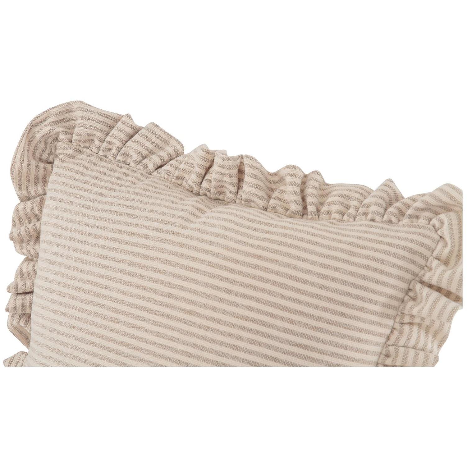 Betty 20 Inch Cushion Beige Stripe 3 Betty 20 Inch Cushion Beige Stripe - Image 3
