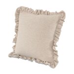 Betty 20 Inch Cushion Beige Stripe 6 Betty 20 Inch Cushion Beige Stripe OA-1110-37 OA 1110 37 Betty diagL shadsilo