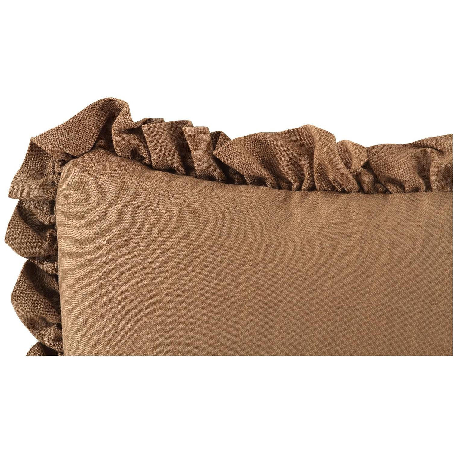 Betty 25 Inch Cushion Ginger 4 Betty 25 Inch Cushion Ginger - Image 4