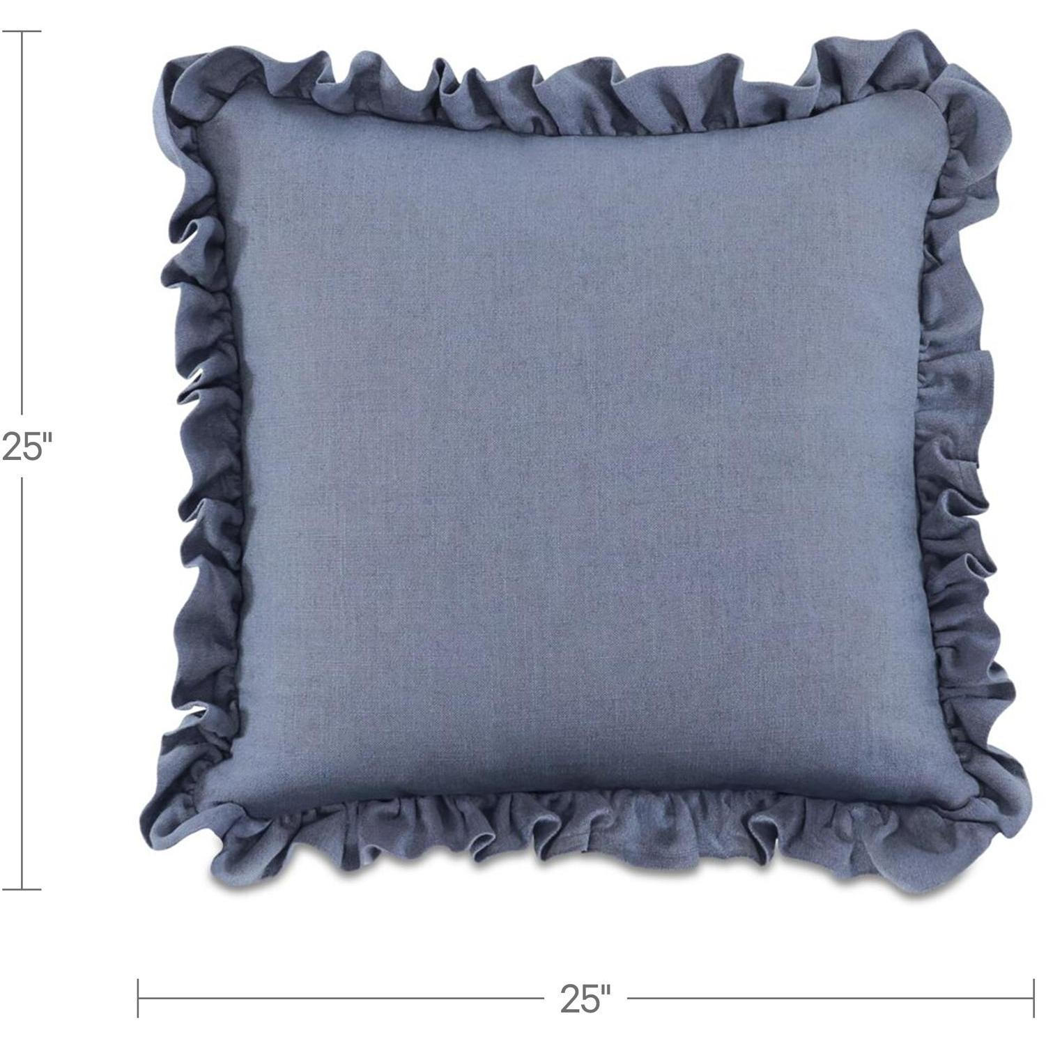 Betty 25 Inch Cushion Blue 6 Betty 25 Inch Cushion Blue - Image 6