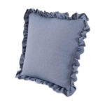 Betty 25 Inch Cushion Blue 8 Betty 25 Inch Cushion Blue - Image 3