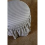 Heidi Storage Ottoman Beige Stripe OA-1112-34 OA 1112 34 11