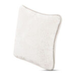 Carr 25In Cushion Faux Fur Cream 8 Carr 25In Cushion Faux Fur Cream - Image 4