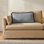 Yasmin Lumbar Cushion Light Blue Faux Mohair OA-1121-45 OA 1121 45 10