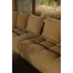 Davie Ottoman Golden Yellow OA-1127-09 OA 1127 09 10