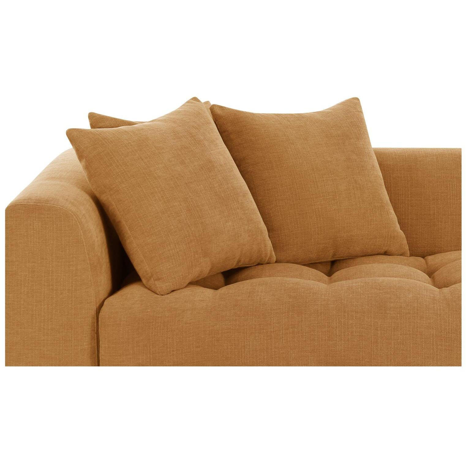 Davie Modular Sofa Golden Yellow 4 Davie Modular Sofa Golden Yellow - Image 4