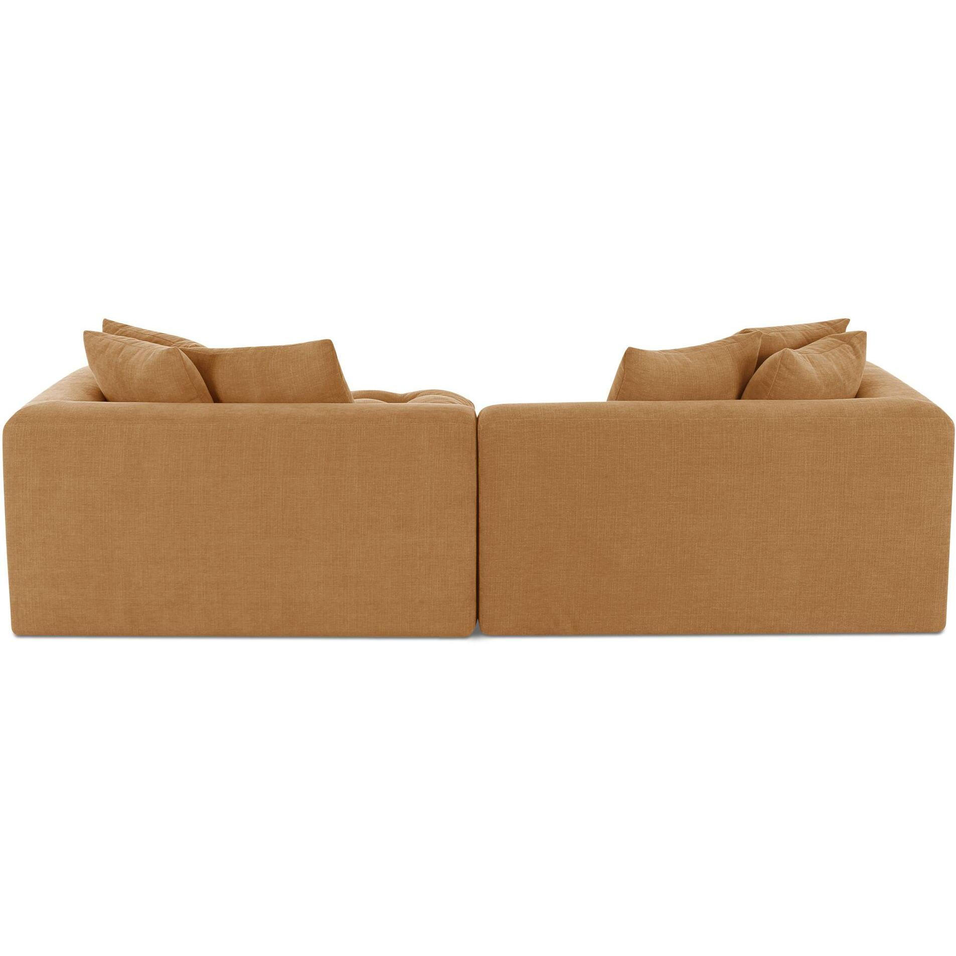 Davie Nook Modular Sectional Golden Yellow 5 Davie Nook Modular Sectional Golden Yellow - Image 5