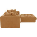 Davie Nook Modular Sectional Golden Yellow 12 Davie Nook Modular Sectional Golden Yellow - Image 4