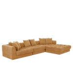 Davie Lounge Modular Sectional Golden Yellow 14 Davie Lounge Modular Sectional Golden Yellow - Image 3