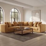 Davie Classic L Modular Sectional Golden Yellow OA-1133-09 OA 1133 09 10