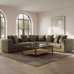 Davie Classic L Modular Sectional Olive OA-1133-16 OA 1133 16 10