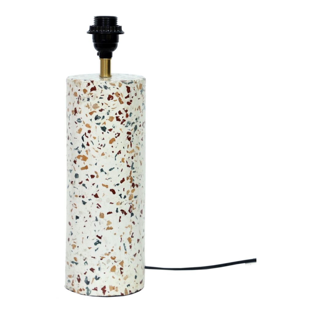 Terrazzo Cylinder Table Lamp - Image 2