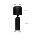 Echo Table Lamp Black 21 Echo Table Lamp Black OD-1019-02 OD 1019 02 70