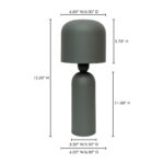 Echo Table Lamp Green 18 Echo Table Lamp Green OD-1019-16 OD 1019 16 70