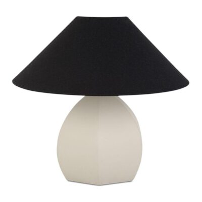 Keeley Table Lamp White