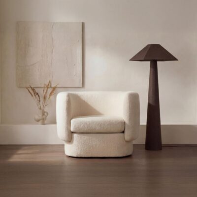Gigi Floor Lamp Dark Brown