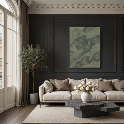 Olivea Hand-Painted Canvas Art