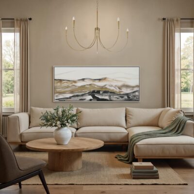 Campsis Hand-Painted Canvas Art