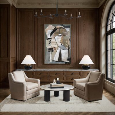 Pascal Hand-Painted Canvas Art