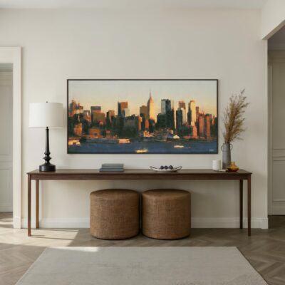 Panorama Hand-Painted Canvas Art