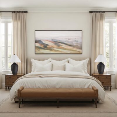 Cresta Hand-Painted Canvas Art