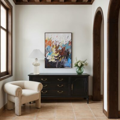 Poise Hand-Painted Canvas Art