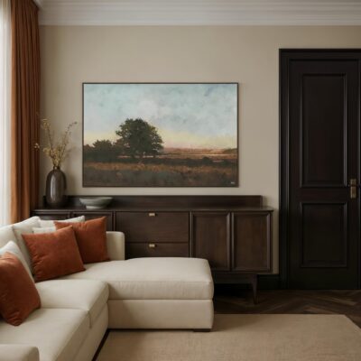 Horizon Hand-Painted Canvas Art