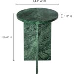Grace Accent Table Green Marble PJ-1021-16 PJ 1021 16 70