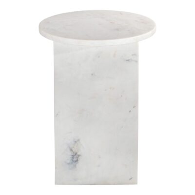 Grace Accent Table White Marble PJ-1021-18 PJ 1021 18 01