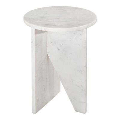 Grace Accent Table White Marble PJ-1021-18 PJ 1021 18 02