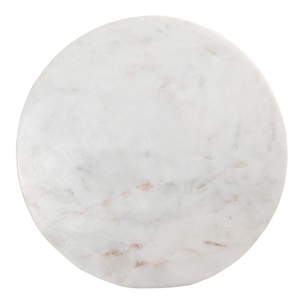 Grace Accent Table White Marble - Image 4