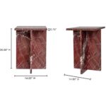 Blair Accent Table Ross Levanto Marble PJ-1024-06 PJ 1024 06 70