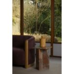 Blair Accent Table Orange Levante Marble 8 Blair Accent Table Orange Levante Marble PJ-1024-12 PJ 1024 12 11