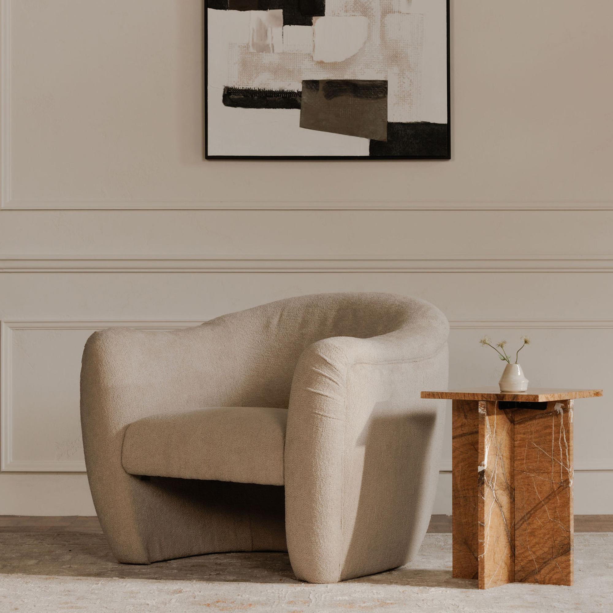 Blair Accent Table Golden Forest Marble 6 Blair Accent Table Golden Forest Marble - Image 6