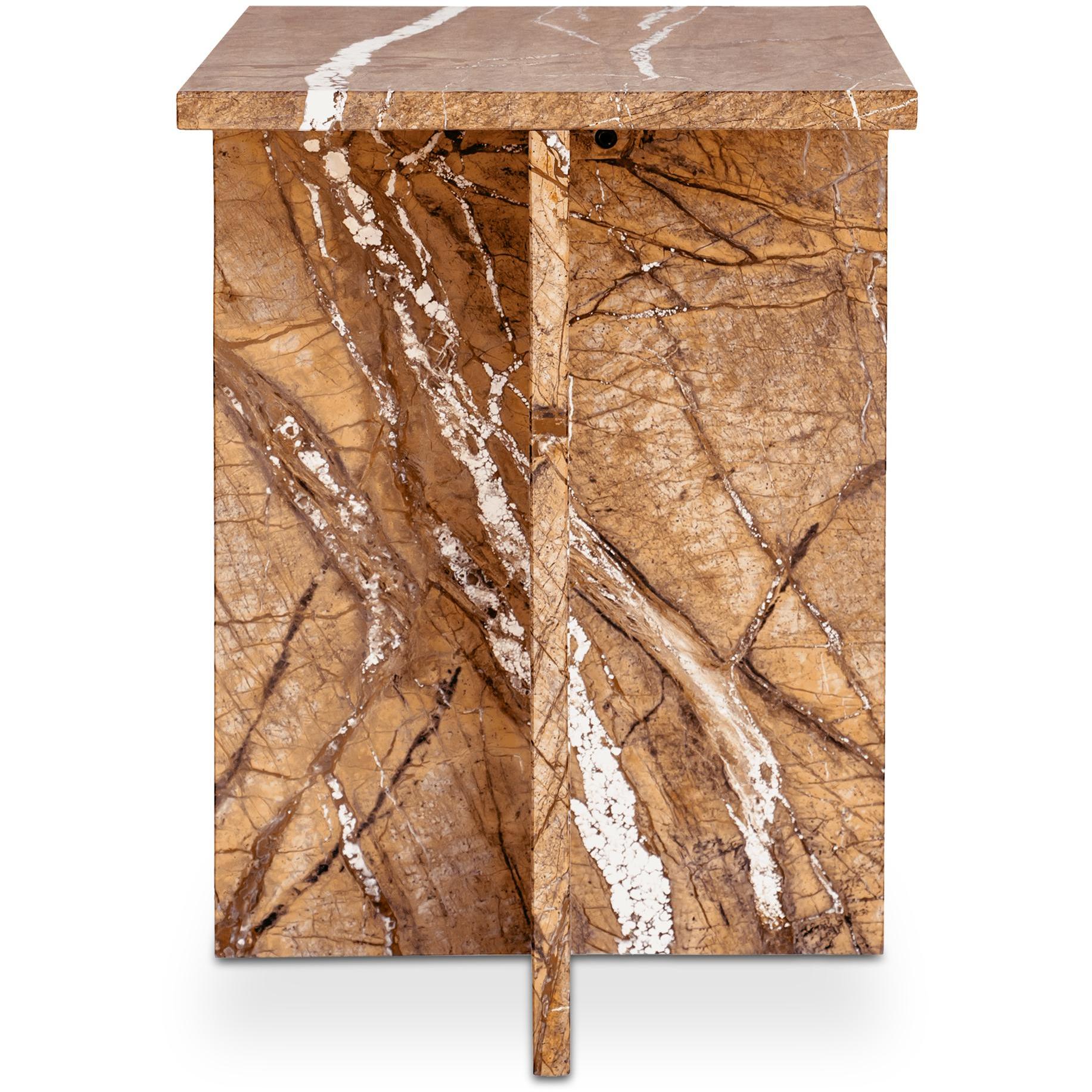 Blair Accent Table Golden Forest Marble 1 Blair Accent Table Golden Forest Marble