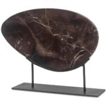 Galen Sculpture Saint Laurent Brown Marble PJ-1025-20 PJ 1025 20 Galen diagL shadsilo