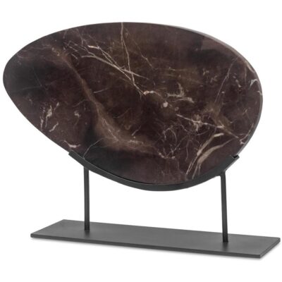 Galen Sculpture Saint Laurent Brown Marble