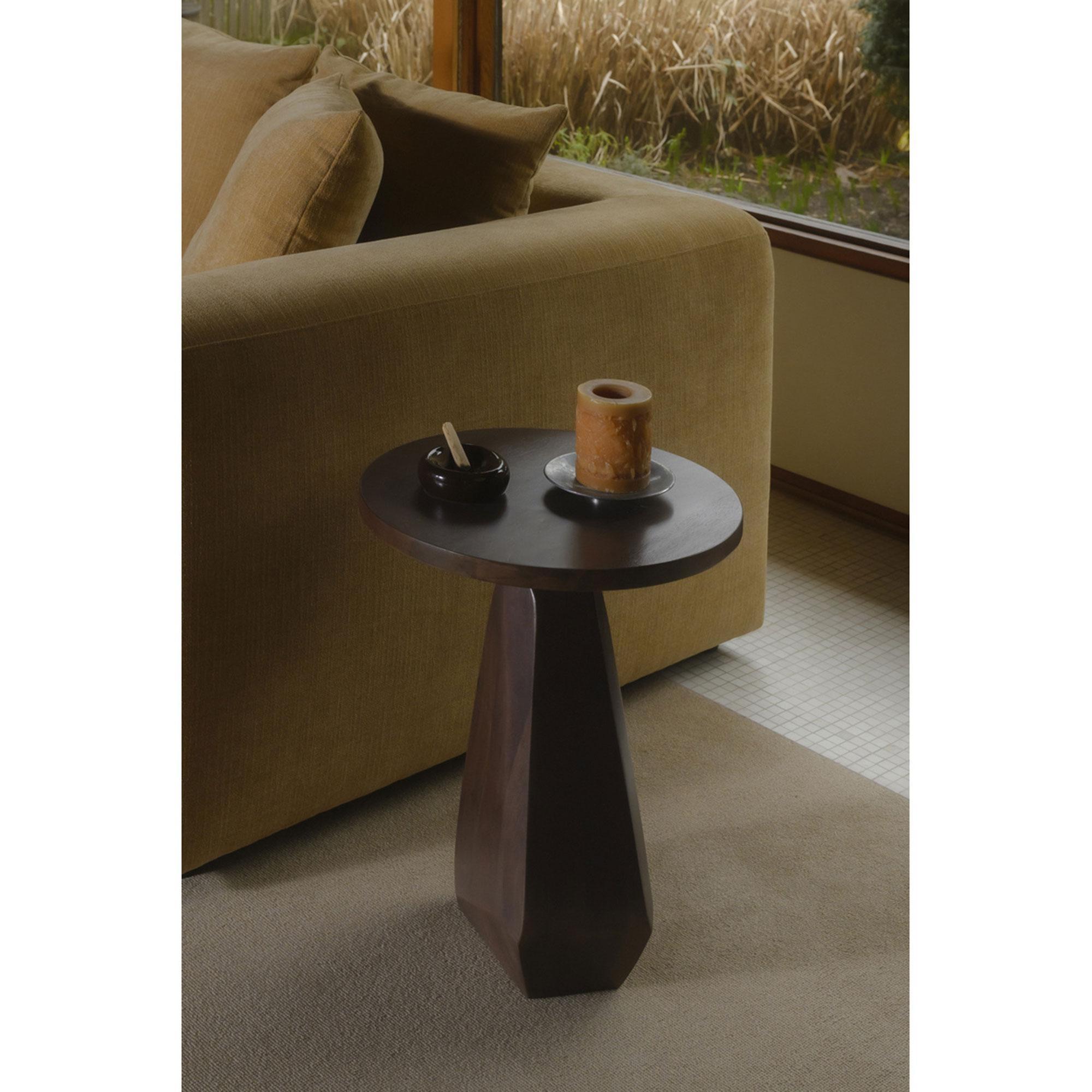 Harley Side Table Dark Brown 3 Harley Side Table Dark Brown - Image 3
