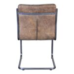 Ansel Dining Chair Grazed Brown Leather (Set of 2) 9 Ansel Dining Chair Grazed Brown Leather (Set of 2) PK-1043-03 PK 1043 03 01
