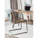 Ansel Dining Chair Grazed Brown Leather (Set of 2) 11 Ansel Dining Chair Grazed Brown Leather (Set of 2) PK-1043-03 PK 1043 03 30
