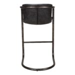 Freeman Barstool Onyx Black Leather (Set of 2) 10 Freeman Barstool Onyx Black Leather (Set of 2) PK-1060-02 PK 1060 02 02