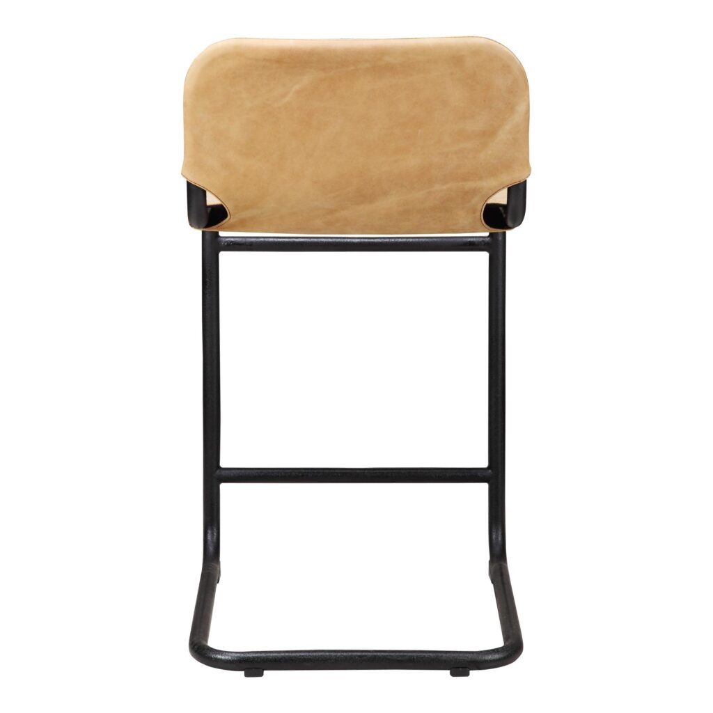 Baker Counter Stool Sunbaked Tan Leather - Set Of Two - Image 5