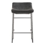 Starlet Counter Stool Onyx Black Leather (Set of 2) 15 Starlet Counter Stool Onyx Black Leather (Set of 2) PK-1106-02 PK 1106 02